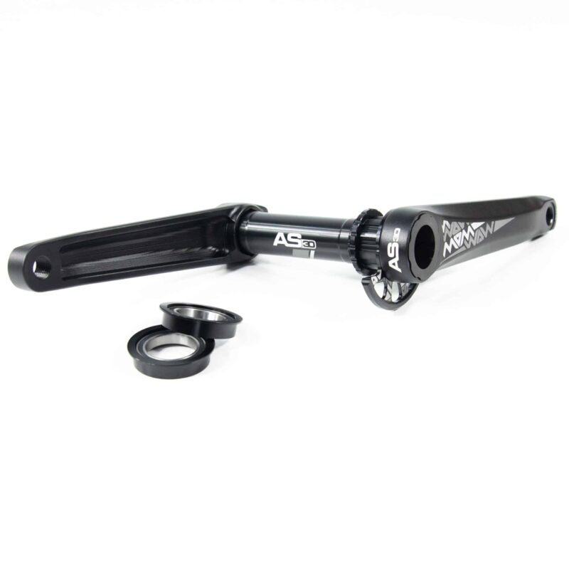 CR18AS30170_1 Pedalier AS30 WAW Forge 170 mm + Kit 26'' Noir – Image 1