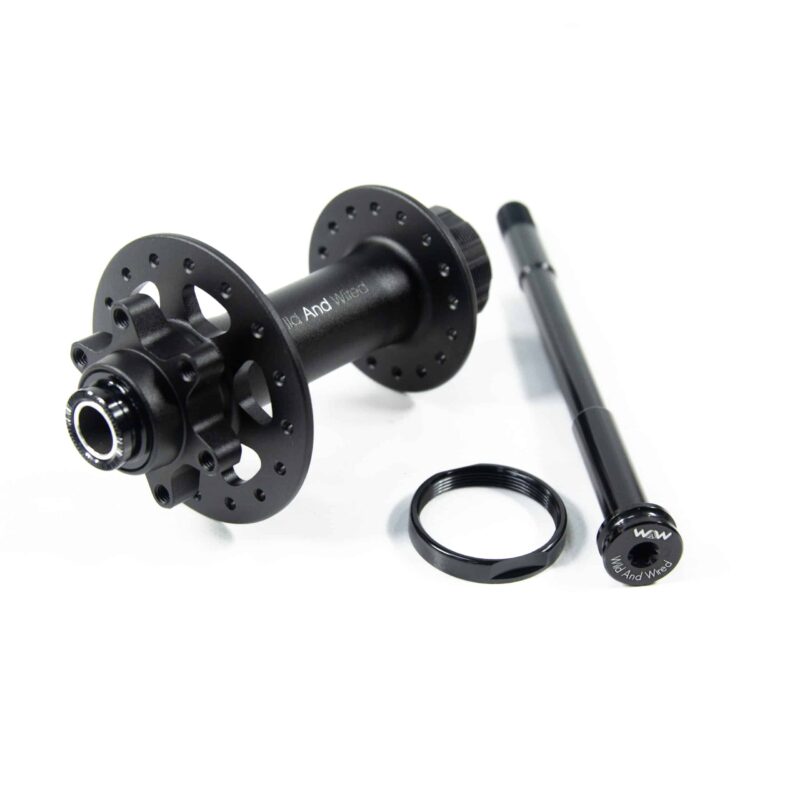 HU13RE32HTRD_2 Moyeu arrière WAW 32H Disc + Ecrou & Axe 12 mm – Image 2