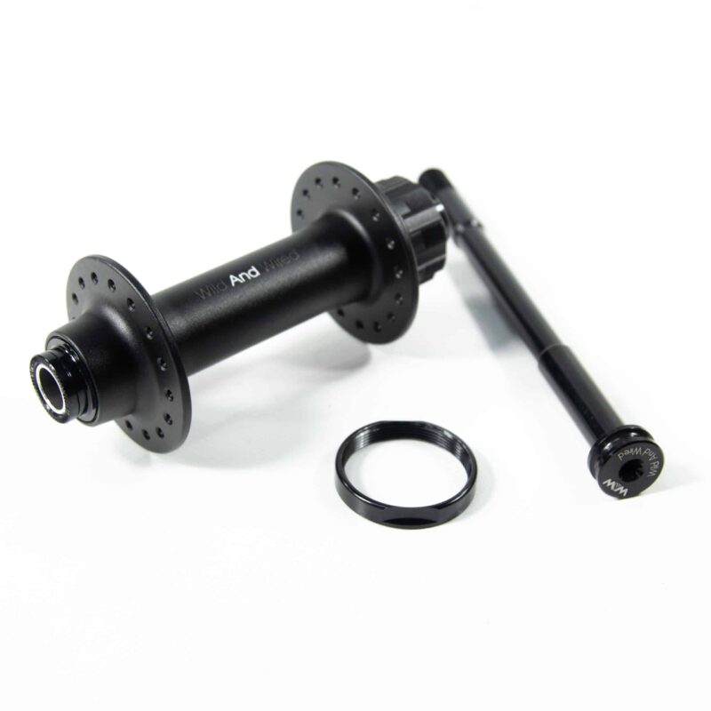 Moyeu arrière WAW 32H HS + Ecrou & Axe 12 mm – Image 2