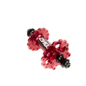 Moyeu Bonz Pro Light Power H avant 100 mm disque 28H Rouge BONZ Roues