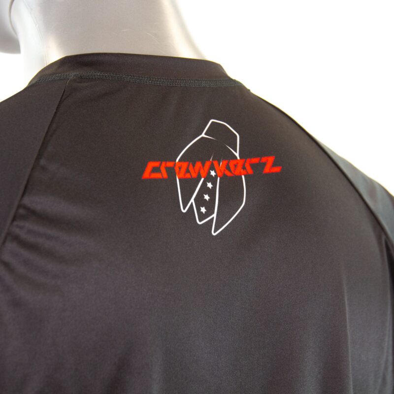 Maillot Adulte Manches Courtes Crewkerz Black – Image 3