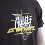 T Shirt Crewkerz Guilty Black Kaki