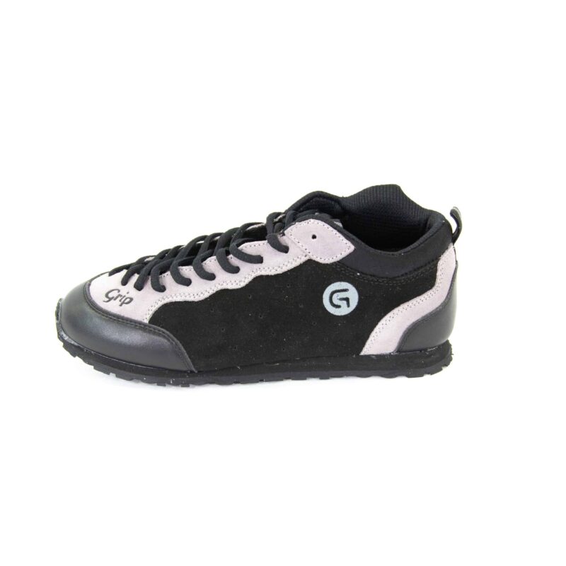 TE18GRIPSHOESBK45_2 Chaussures Trial Grip Shoes Noire & Grise – Image 2