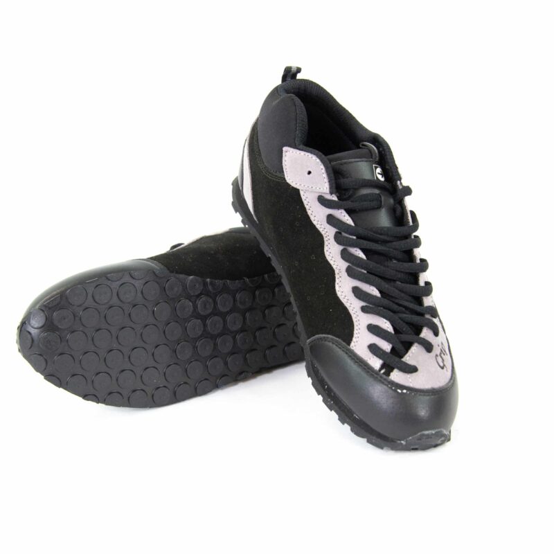 TE18GRIPSHOESBK45_3 Chaussures Trial Grip Shoes Noire & Grise – Image 3