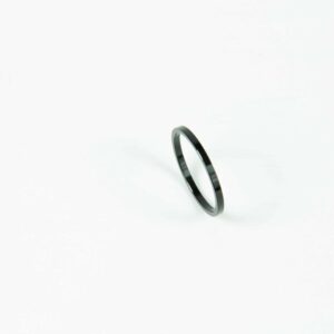 Entretoise alu diamètre inter 35 mm * 3 mm Noire