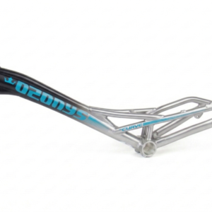 Cadre de vélo Ozonys Curve argenté et noir