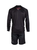 Ensemble manches longues noir vu de dos.