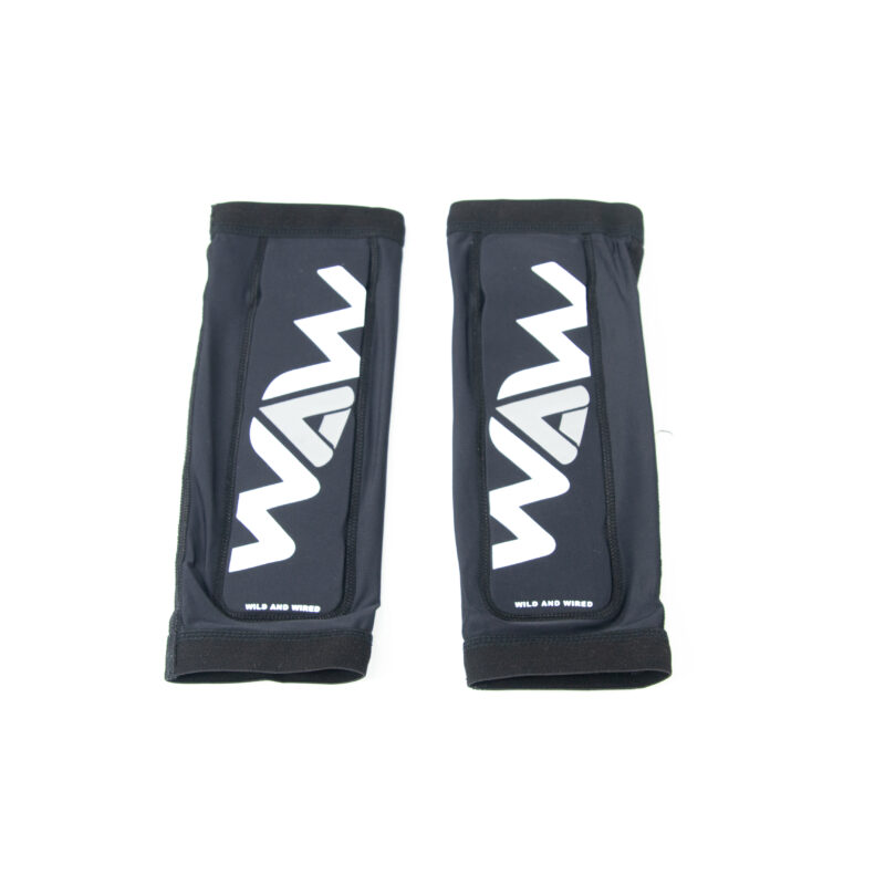protèges tibia waw noir adulte Paire de protections WAW noires pour jambes