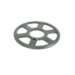 Disque métallique circulaire avec perforations