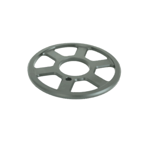 Disque métallique circulaire avec perforations