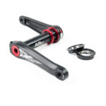 Manivelle de vélo en aluminium avec roulements