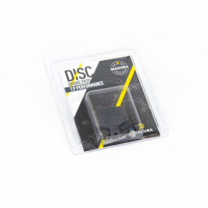 Plaquettes de frein Magura en emballage plastique transparent.