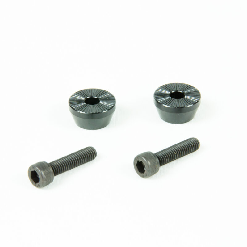 Paire de vis & coupelles Noire – Image 2