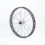 roue arrière waw ultimate noire & silver 26" old 120 roue libre + écrou pignon