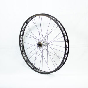 roue arrière waw ultimate noire & silver 26" old 120 roue libre + écrou pignon